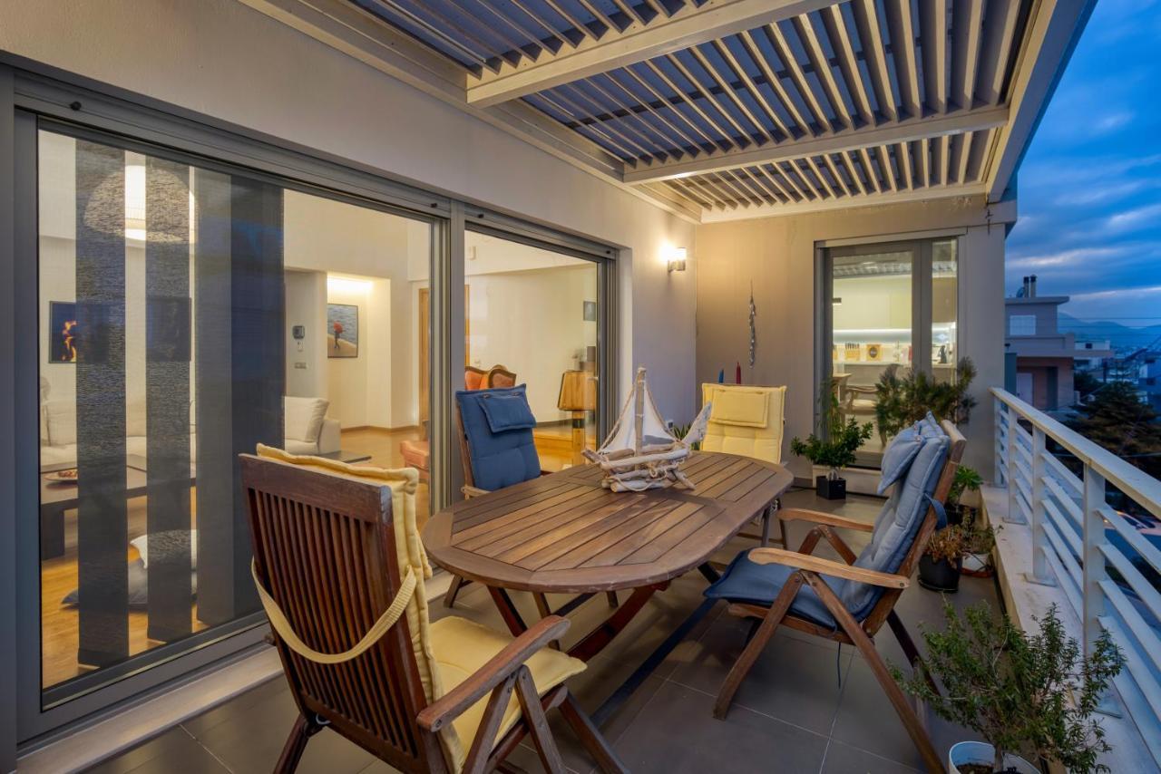 Artemis Luxury Penthouse By Estia Apartment Heraklion  Luaran gambar
